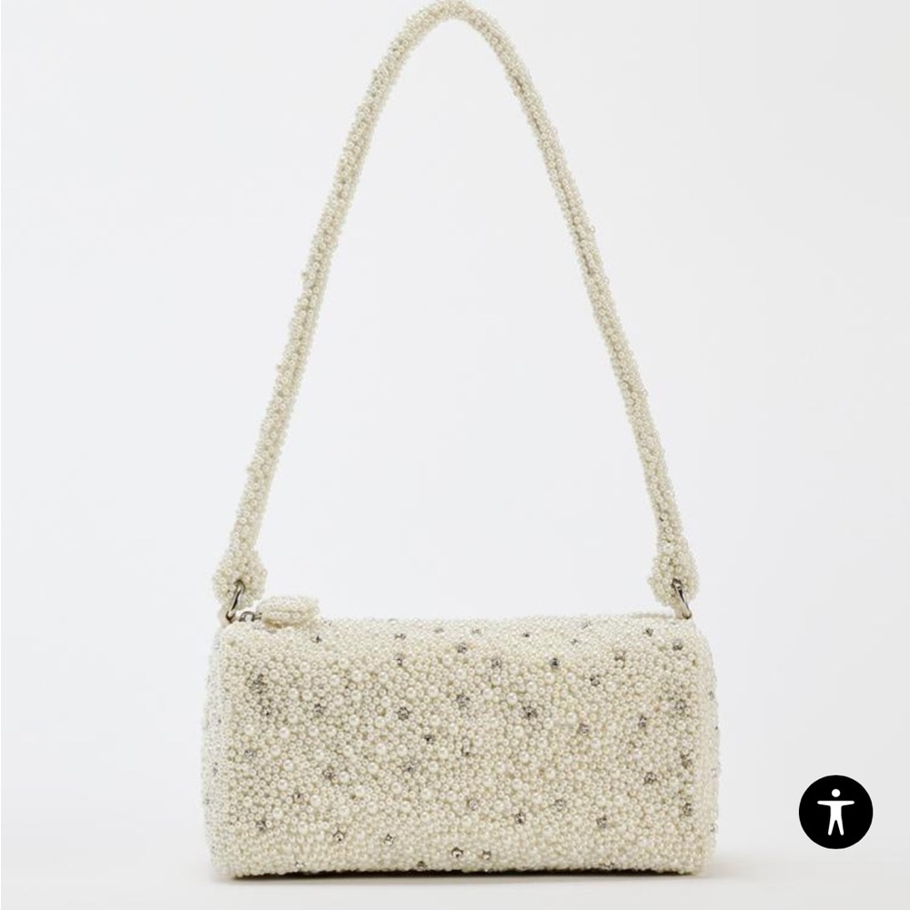 Zara Pearl Mini Duffel Bag